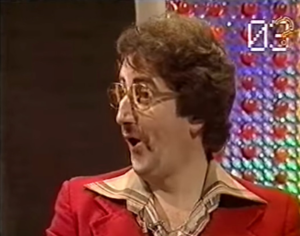 Contestant looking shocked with their mouth open