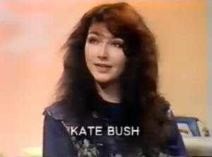 Kate Bush on the show