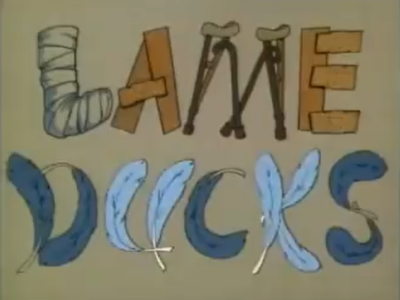 Lame Ducks Title Screen
